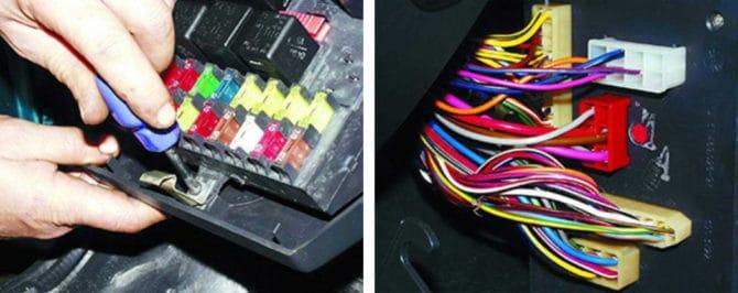 gắn khối VAZ 2110