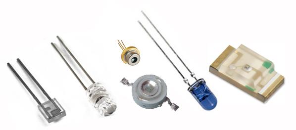 appaiono sui LED a infrarossi