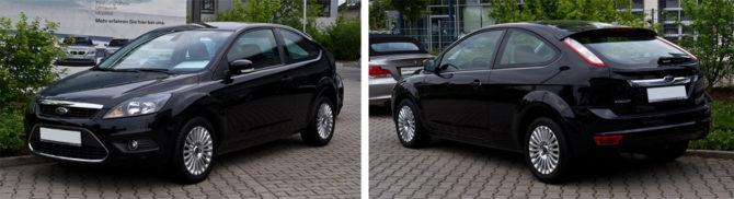 Dấu vết tái cấu trúc Ford Focus 2