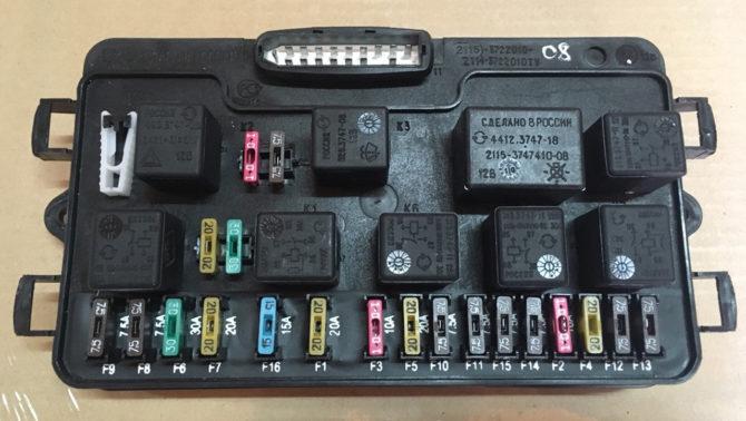 kutia với predpaziteli VAZ 2114