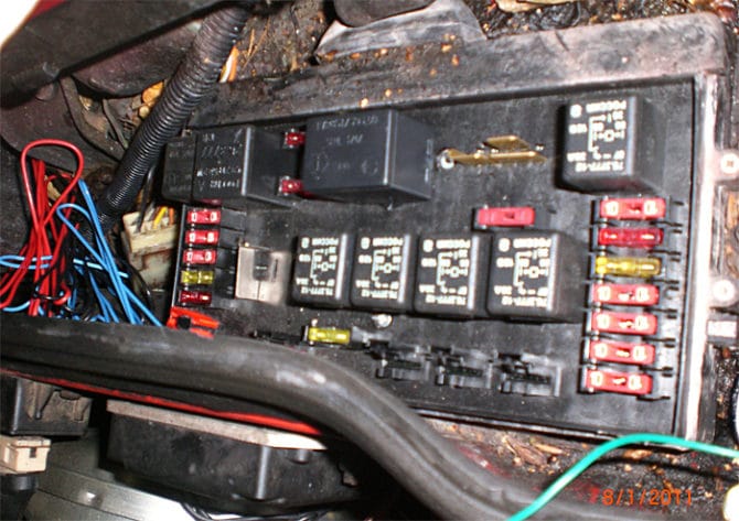 Khối gắn cho VAZ 2114