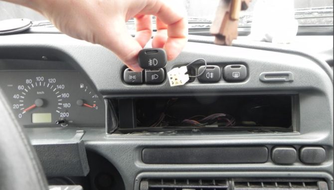 Nút để đưa vào PTF