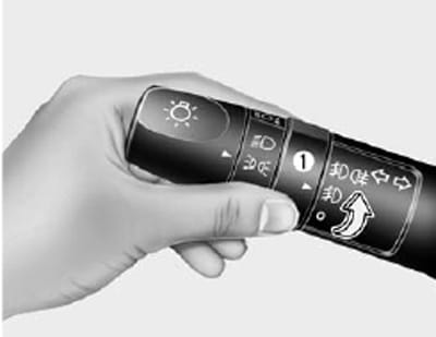 Accendi il farovet per la nebbia, immagini delle istruzioni