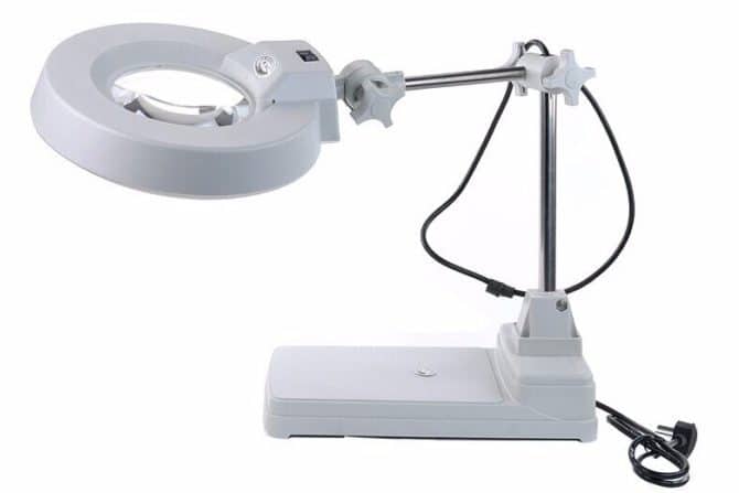 lente d'ingrandimento per supporto lampada ss