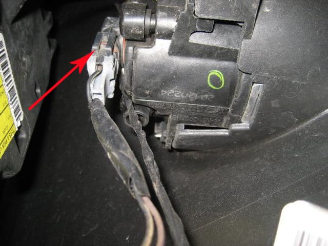 Parte posteriore dei fari per nebbia