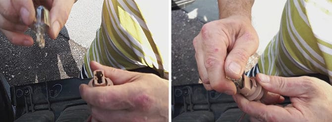 trang rut trong zadnata svetlina tren Suzuki Grand Vitara