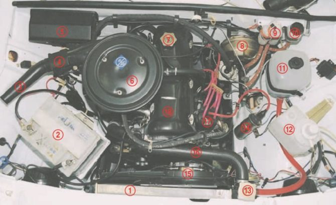 blocco montato VAZ 2107