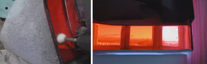 Lucidatrice su vetro