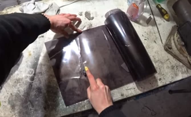 pellicola di broccato