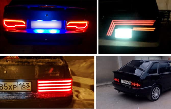 Điều chỉnh các đường ánh sáng LED