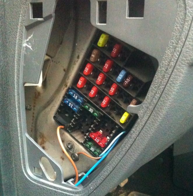 Blocco montato su Renault Logan 1