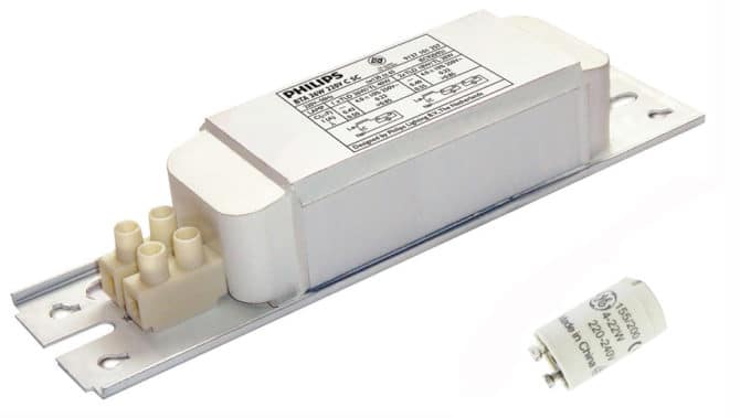 电磁镇流器和启动器