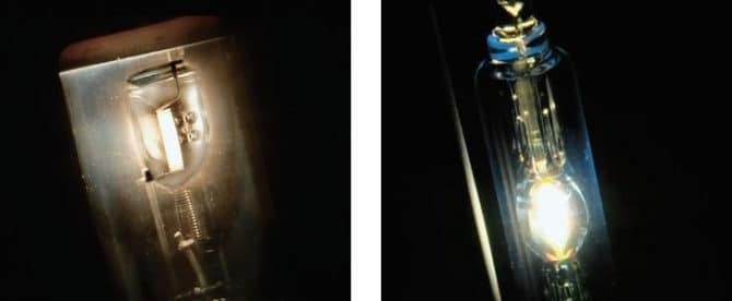 lampada alogena e allo xeno