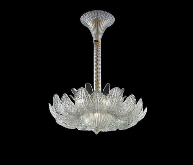 Polylei italiano in vetro di murano