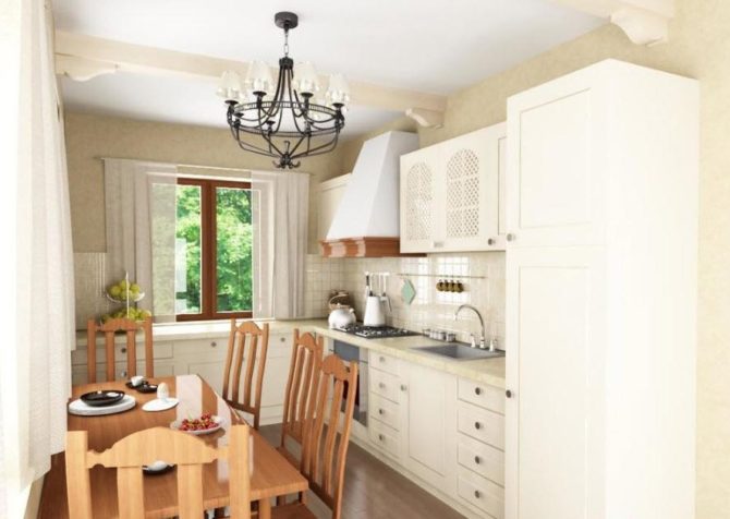 Polyleys e lampade per la cucina vv stile affresco Provenza