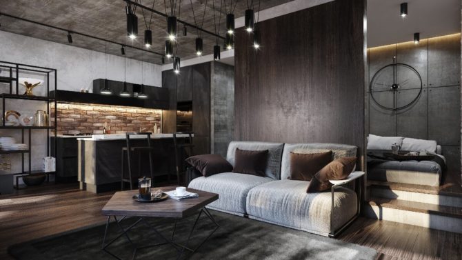 Interni in stile loft