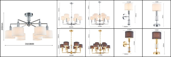 Pregled for polyleys og lampi for nemcat-merket Favorite