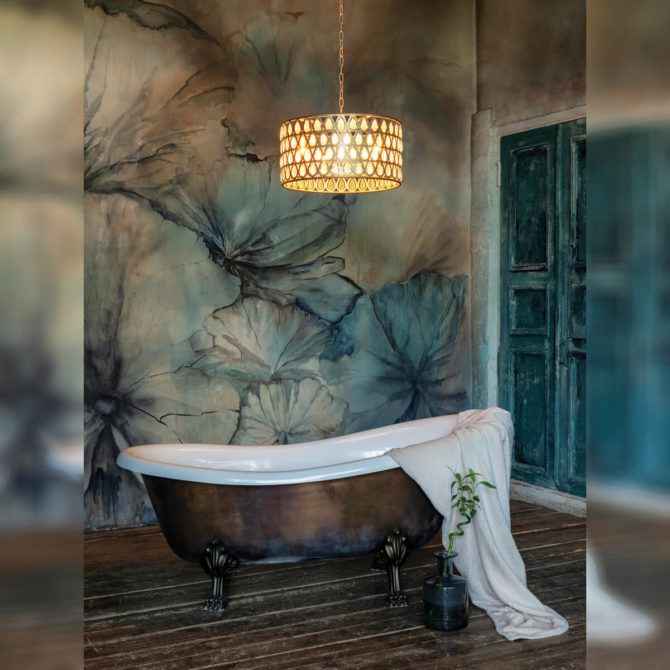 Polylei moderno in stile neoclassico all'interno