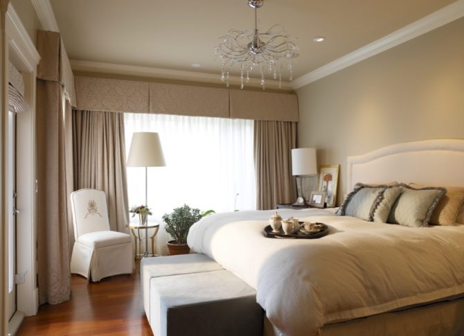 nella camera da letto