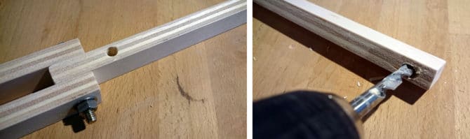 Come orientare la lampada da tavolo dalla porta