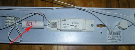 Qual è lo starter per una lampada fluorescente?