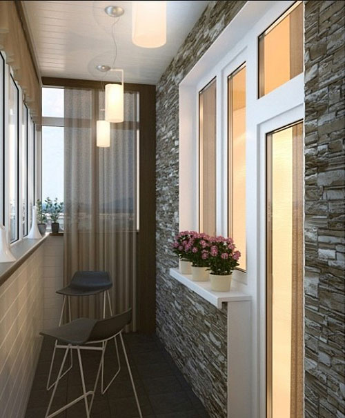 Come inviare l'illuminazione al balcone