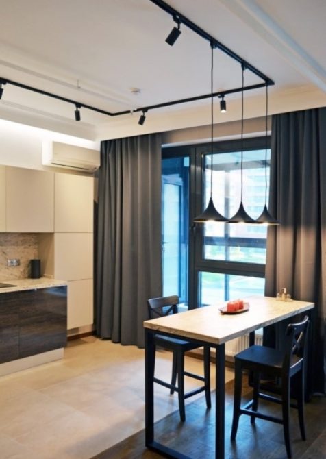 Chiếu sáng phòng bếp bằng đèn