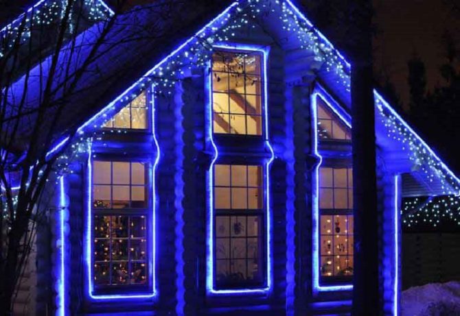 对村屋的壮观澄清