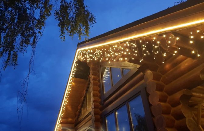 对村屋的壮观澄清