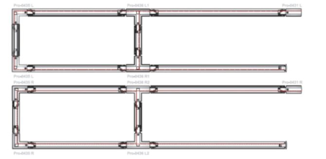 在用于 kolovoz 照明的磁性系统上进行底切和安装