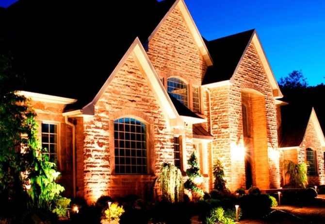 对村屋的壮观澄清